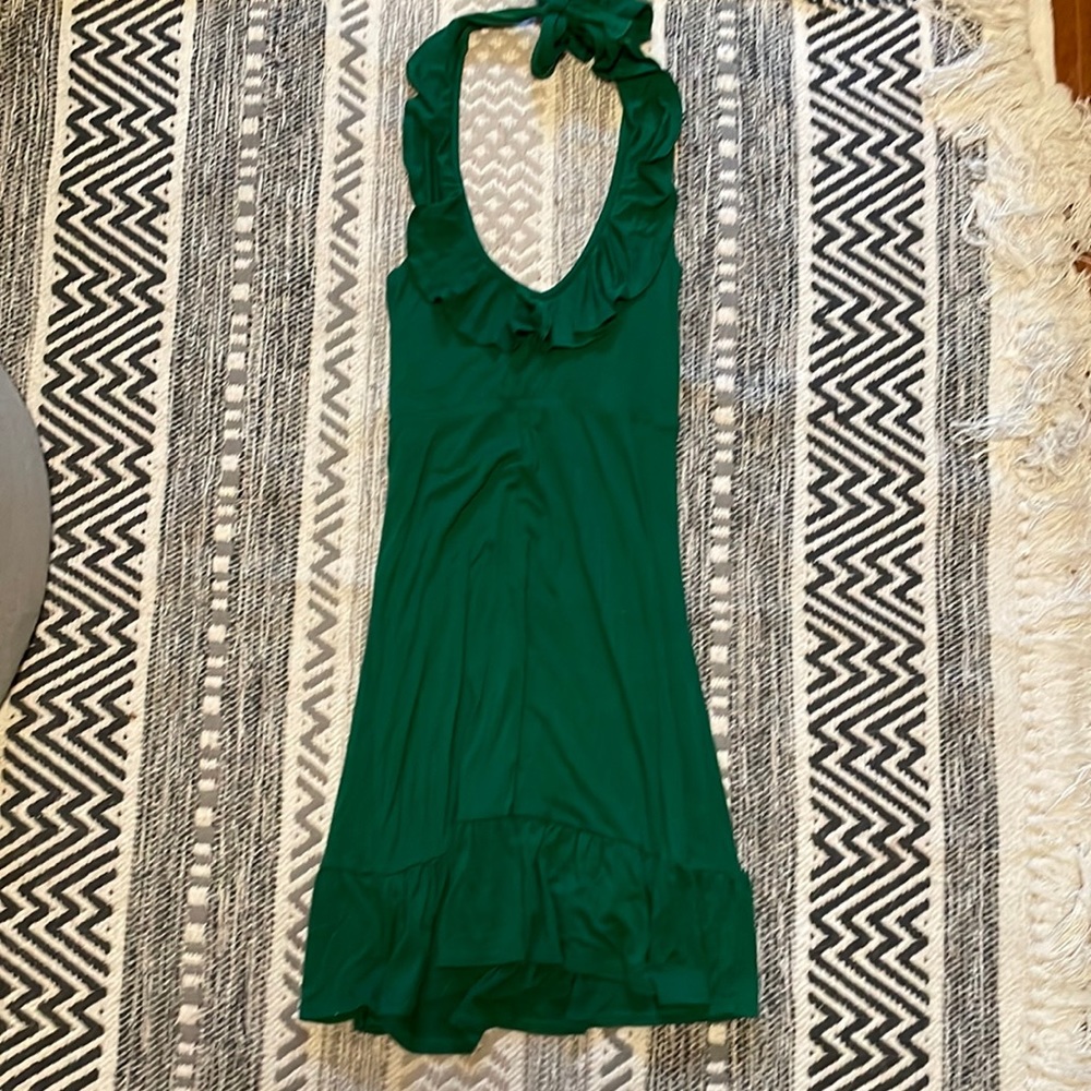 Green dress